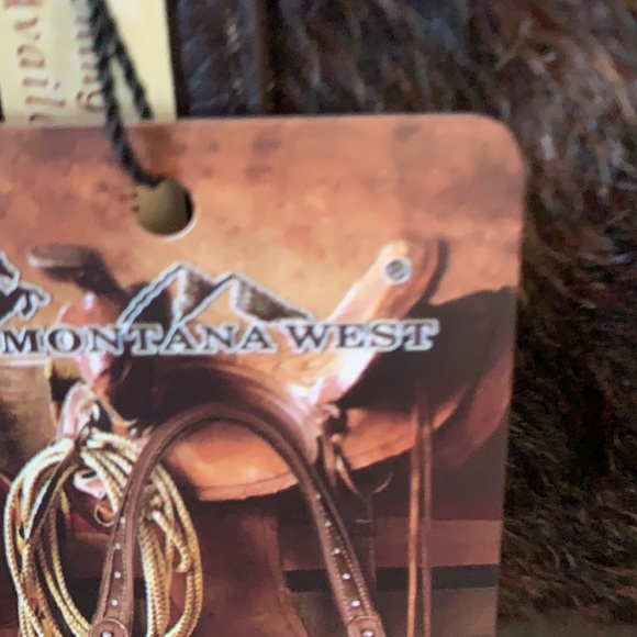 Montana west cowhide fringe purse NWT - Picture 7 of 8